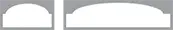 Cathedral Inserts size illustration